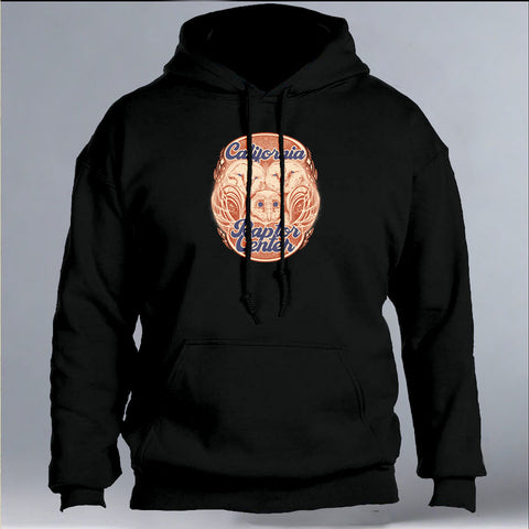 California Raptor Center - Gildan Adult Heavy Blend™ 8 oz., 50/50 Hooded Sweatshirt - Black