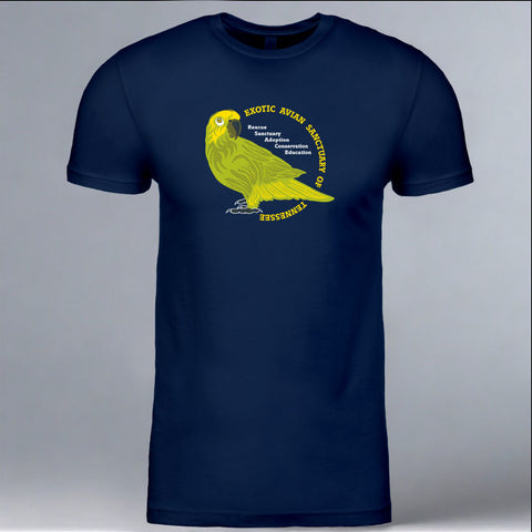 Exotic Avian Sanctuary of Tennessee - 100% ORGANIC Adult - Navy