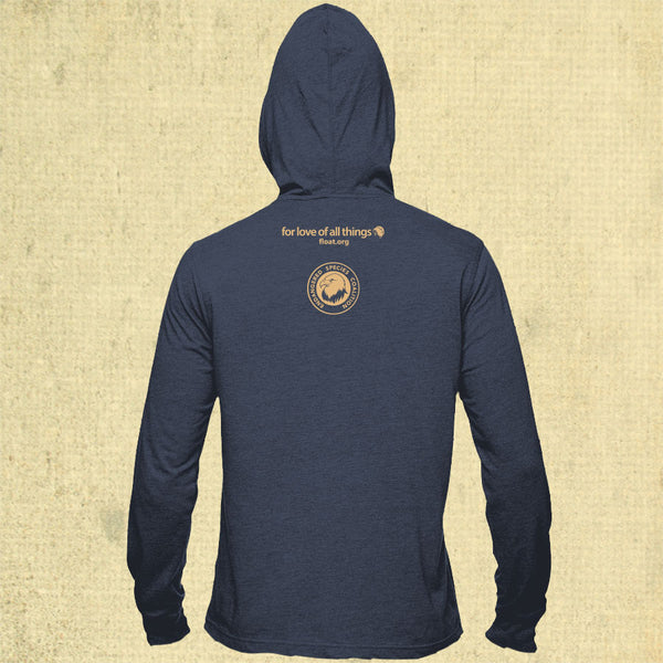 Endangered Species Coalition - EcoBlend Hooded Tee - Water