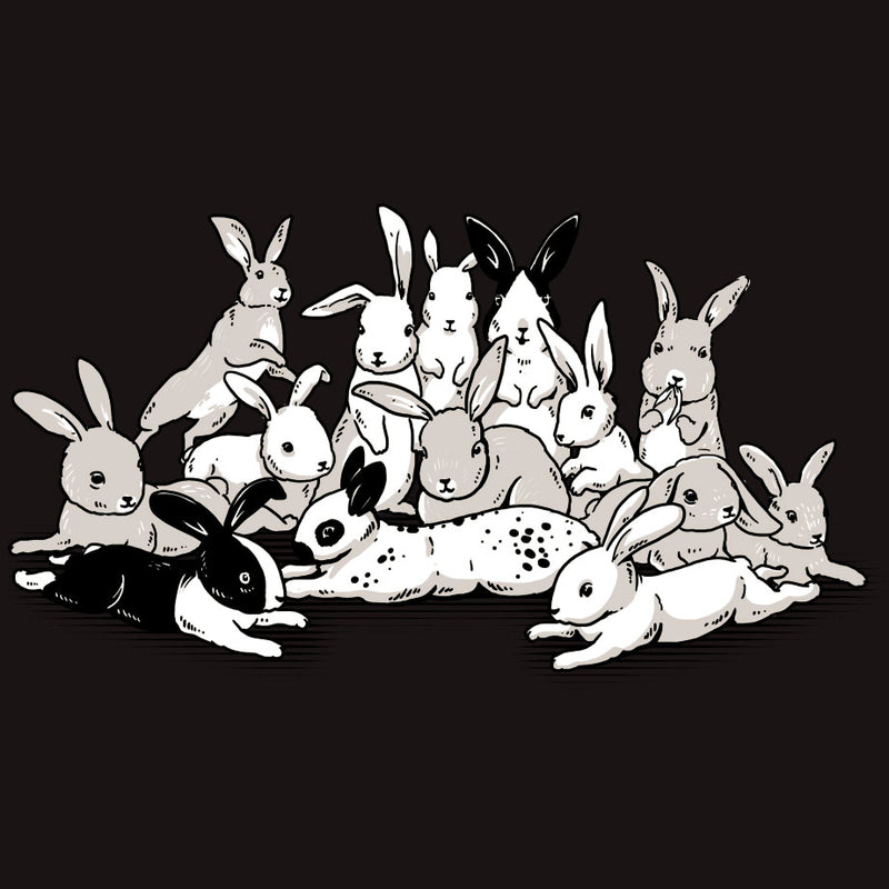Rabbitats - Adult Long Sleeve - Black