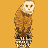All About Owls - Adult - Gold