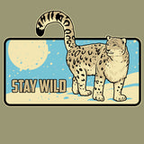 Snow Leopard Trust - Adult - Light Olive