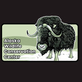 Alaska Wildlife Conservation Center - Adult Long Sleeve - Black
