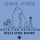 Pets for Patriots - Adult - Peri Blue