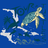 Tour de Turtles - Adult Long Sleeve - Royal