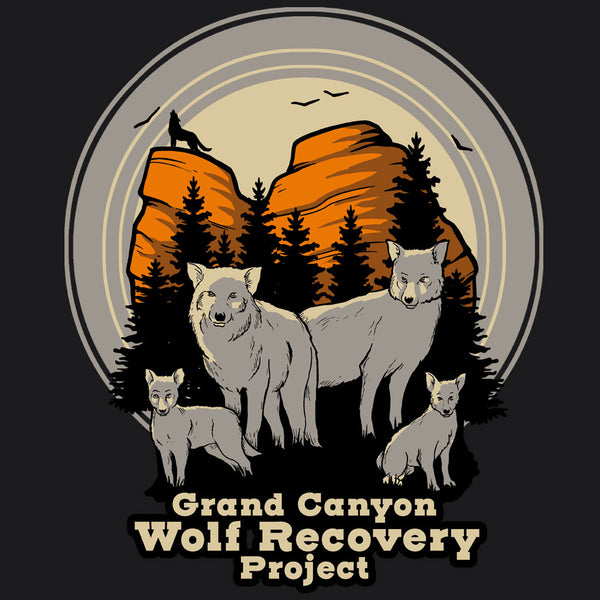 Grand Canyon Wolf Recovery Project - Adult - Black