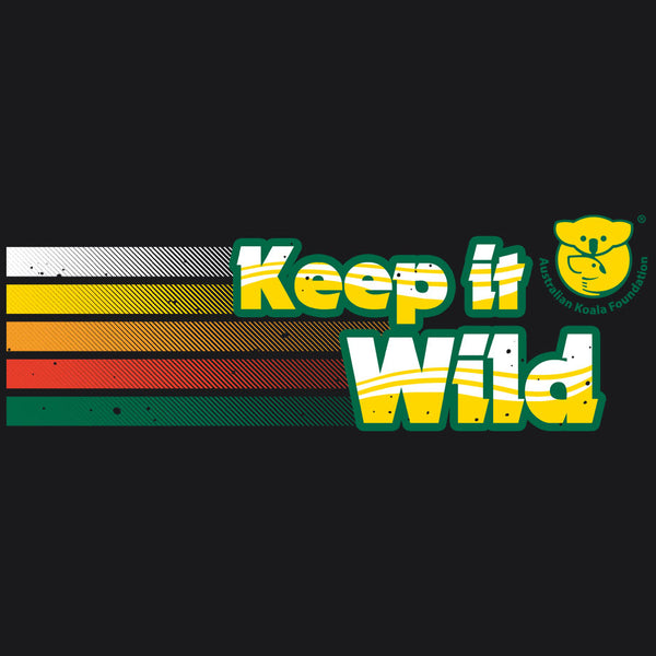 Keep it Wild - Ladies V-Neck - Black
