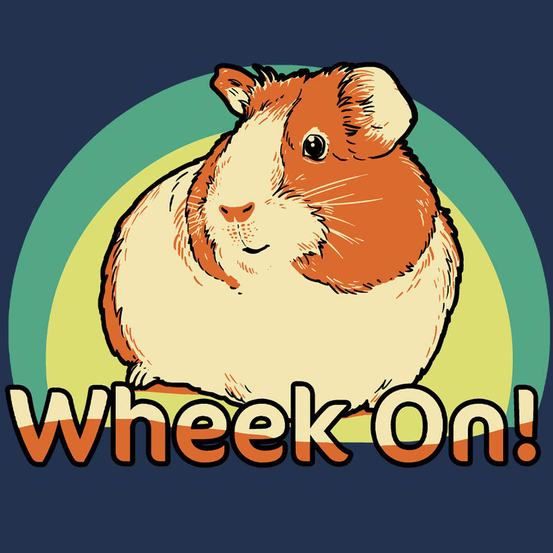 Wheek On! - Adult Long Sleeve - Indigo