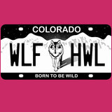 Rocky Mountain Wolf Project - Ladies V-Neck - Raspberry