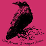 California Wildlife Center - Ladies V-Neck - Raspberry