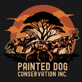 Painted Dog Conservation Inc. - Ladies V-Neck - Black