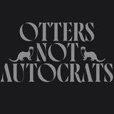 River Otter Ecology Project - Ladies V-Neck - Black