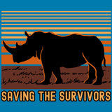 Saving the Survivors - Ladies V-Neck - Turquoise