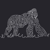 Gorilla Doctors - Ladies Triblend Dolman - Vintage Black