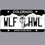 Rocky Mountain Wolf Project - Ladies V-Neck - Heather Gray