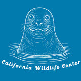 California Wildlife Center - Ladies V-Neck - Turquoise