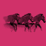 Grevy's Zebra Trust - Ladies V-Neck - Raspberry