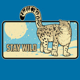 Snow Leopard Trust - Ladies V-Neck - Turquoise