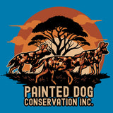 Painted Dog Conservation Inc. - Ladies V-Neck - Turquoise