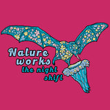 Bat World Sanctuary - Ladies V-Neck - Raspberry