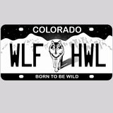 Rocky Mountain Wolf Project - Ladies Triblend Dolman - Heather White