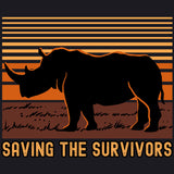 Saving the Survivors - Allmade® Unisex ECO-BLEND Hoodie Tee - Space Black