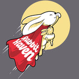 Rabbit Haven - Ladies Triblend Dolman - Premium Heather