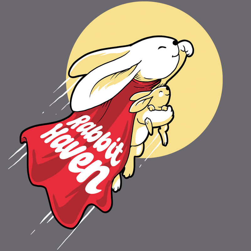 Rabbit Haven - Ladies Triblend Dolman - Premium Heather