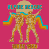 Alpine Rescue Team - Ladies V-Neck - Raspberry