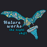 Bat World Sanctuary - Ladies Triblend Dolman - Vintage Black