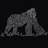 Gorilla Doctors - Ladies Racerback Tank - Black