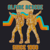 Alpine Rescue Team - Ladies Triblend Dolman - Vintage Black