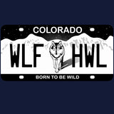 Rocky Mountain Wolf Project - Ladies Triblend Dolman - Vintage Heather Navy