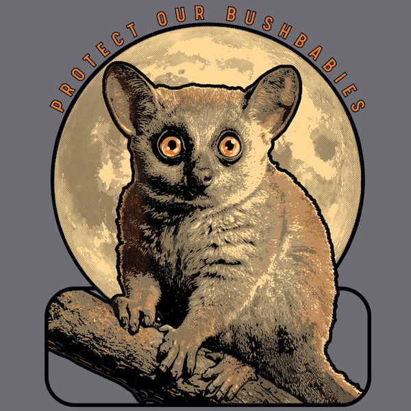Protect Our Bushbabies - Ladies Triblend Dolman - Graphite Heather