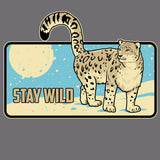 Snow Leopard Trust - Ladies Triblend Dolman - Graphite Heather