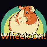 Wheek On! - Ladies Racerback Tank - Black