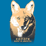 Project Coyote - Ladies V-Neck - Turquoise
