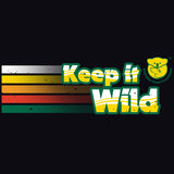 Keep it Wild - Ladies Racerback Tank - Black