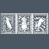 House Rabbit Society - Allmade® Women's ECO-FRIENDLY Tri-Blend Muscle tank - Rebel Blue