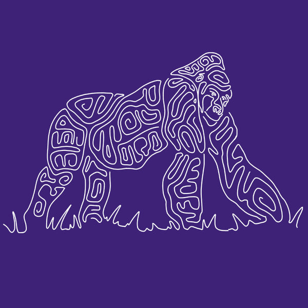 Gorilla Doctors - Ladies Racerback Tank - Purple Rush