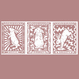 House Rabbit Society - Allmade® Women's ECO-FRIENDLY Tri-Blend Muscle tank - Desert Rose