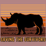 Saving the Survivors - Allmade® Women's ECO-FRIENDLY Tri-Blend Muscle tank - Desert Rose