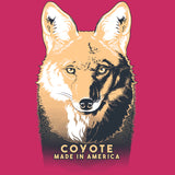 Project Coyote - Ladies V-Neck - Raspberry