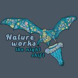 Bat World Sanctuary - Allmade® Women's ECO-FRIENDLY Tri-Blend Muscle tank - Indigo