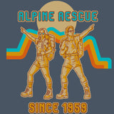 Alpine Rescue Team - Allmade® Women's ECO-FRIENDLY Tri-Blend Muscle tank - Rebel Blue