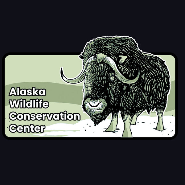 Alaska Wildlife Conservation Center - 100% ORGANIC Adult - Black