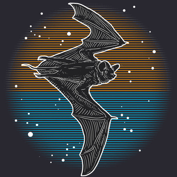 Bat World Sanctuary - 100% ORGANIC Adult - Black