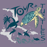 Tour de Turtles - 100% ORGANIC Adult Allmade® Tee - Cosmic Purple