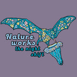 Bat World Sanctuary - 100% ORGANIC Adult Allmade® Tee - Cosmic Purple