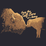 Buffalo Field Project - 100% ORGANIC Adult - Black